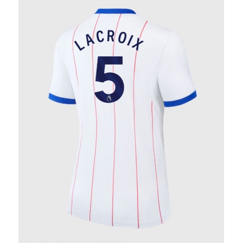 Billige Fotballdrakt Chelsea Maxence Lacroix #5 Replika Tredjedrakt Dame 2026-27 Kortermet Billige Fotballdrakt Chelsea Maxence Lacroix #5 Replika Tredjedrakt Dame 2026-27 Kortermet